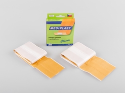 Náplast textilní s polštářkem 6 cm x 1 m, 1 KRAB