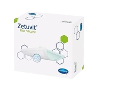 413850 ZETUVIT Plus Silikone, vysoce savé kompresy, 20x25 cm, 1 bal/10 ks