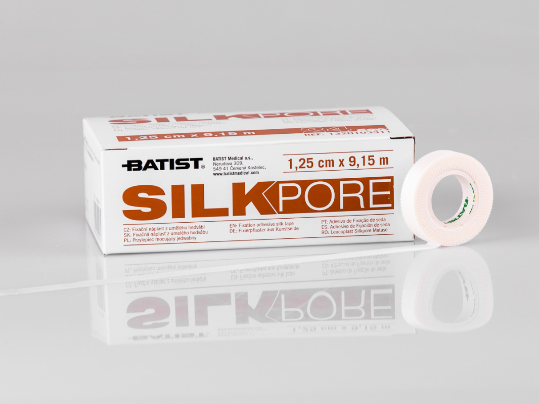 SOFTPORE - Fixační náplast z netkaného textilu, 2,5 cm x 9,15 m, KRAB (12 kusů)