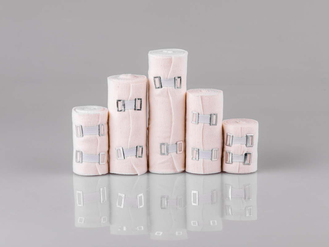 MEDIFLEX - Elastické obinadlo s krátkým tahem 60%, 10 cm x 5 m, KRAB (10 kusů)