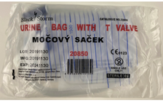 Močový sáček sterilní, 2000 ml